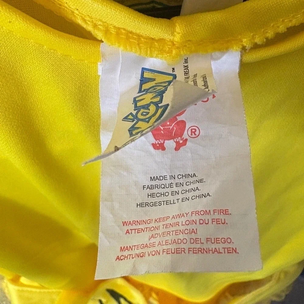 Pokemon Pikachu Costume Dress Set Girls Youth Medium 8 Yellow Tutu Hat Tail 4pc
